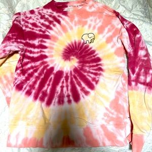 ivory ella tie dye crewneck